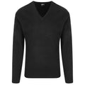 Front - PRO RTX Mens Acrylic V Neck Sweatshirt
