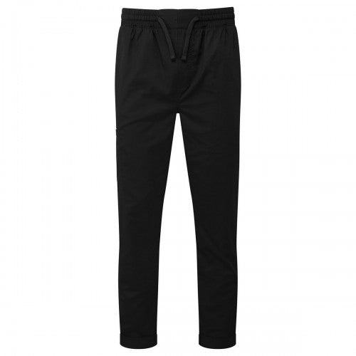 Front - Premier Mens Recyclight Cargo Chef Trousers