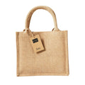 Front - Westford Mill Mini Jute Gift Bag