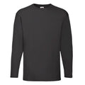 Front - Fruit of the Loom Mens Valueweight Long-Sleeved T-Shirt