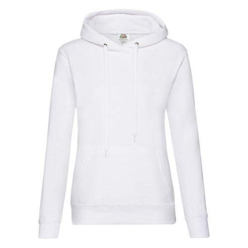 Front - Fruit of the Loom Womens/Ladies Classic 80/20 Lady Fit Hoodie
