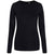 Front - Awdis Womens/Ladies Triblend Long-Sleeved T-Shirt