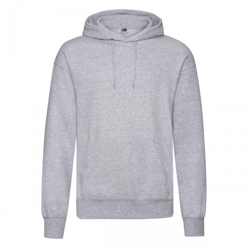 Front - Fruit of the Loom Mens Classic Heather Hoodie