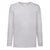 Front - Fruit of the Loom Childrens/Kids Valueweight Heather Long-Sleeved T-Shirt