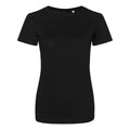 Front - Awdis Womens/Ladies Heather Triblend Girlie T-Shirt