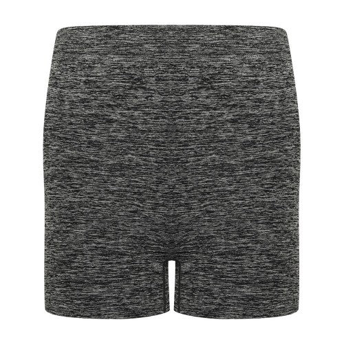 Front - Tombo Womens/Ladies Melange Seamless Shorts