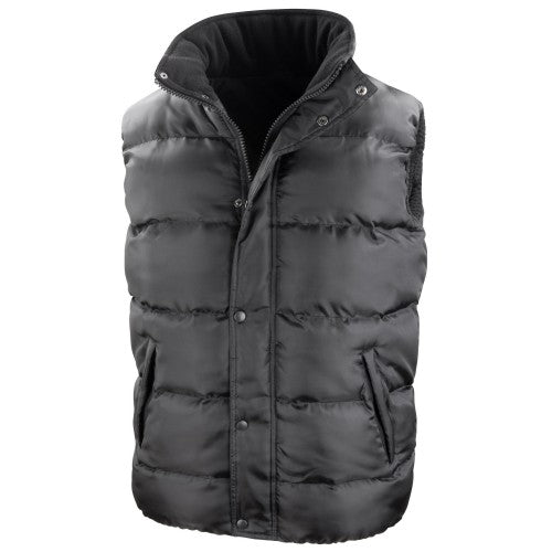 Front - Result Core Mens Nova Lux Padded Gilet