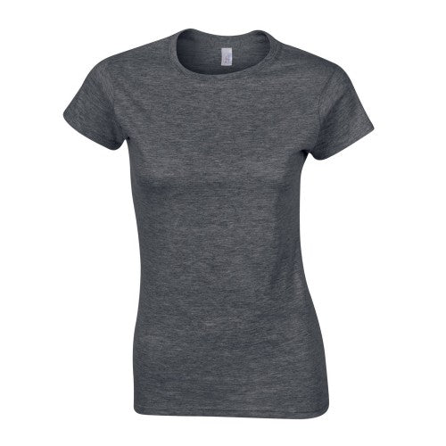 Front - Gildan Womens/Ladies Softstyle Ringspun Cotton T-Shirt