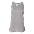 Front - BELLA + CANVAS Women's Flowy Racerback Tank