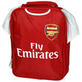 Front - Arsenal FC Official Childrens/Kids Kit Design Lunch Bag