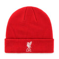 Front - Liverpool FC Official Cuff Knitted Hat