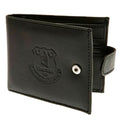 Front - Everton FC Mens Official RFID Embossed Leather Wallet