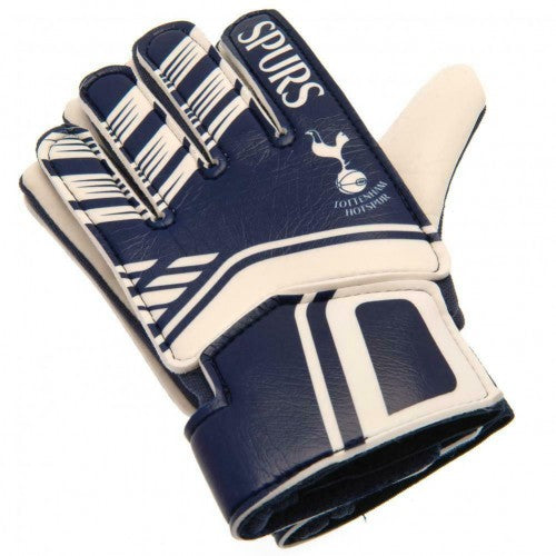 Front - Tottenham Hotspur FC Childrens/Kids Goalkeeper Gloves