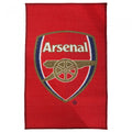 Front - Arsenal FC Official Printed Football Crest Rug/Floor Mat