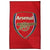 Front - Arsenal FC Official Printed Football Crest Rug/Floor Mat