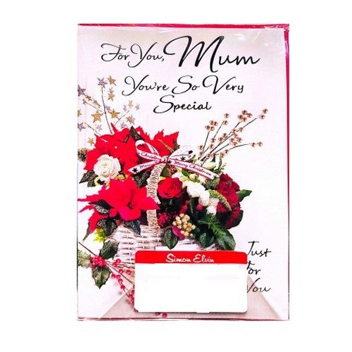 Front - Simon Elvin You´re So Very Special Mum Christmas Card (Pack of 6)