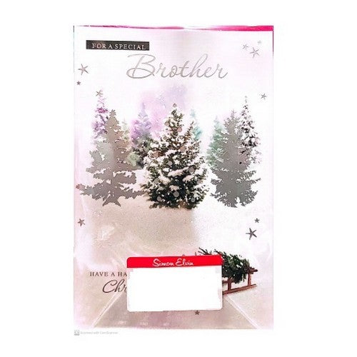 Front - Simon Elvin To A Special Brother Christmas Card (Pack of 6)