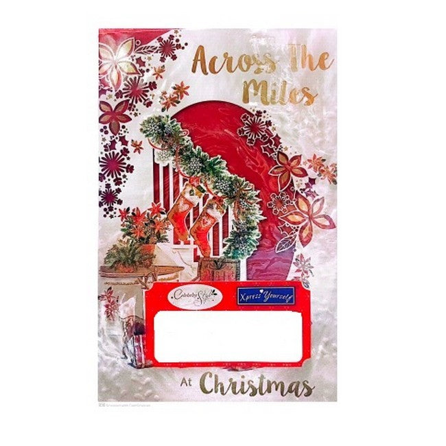 Front - Simon Elvin Across The Miles Christmas Card (Pack of 6)