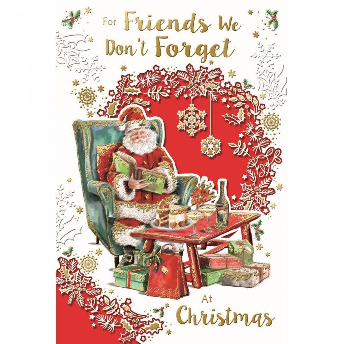 Front - Simon Elvin Friends We Don´t Forget Santa Claus Christmas Card
