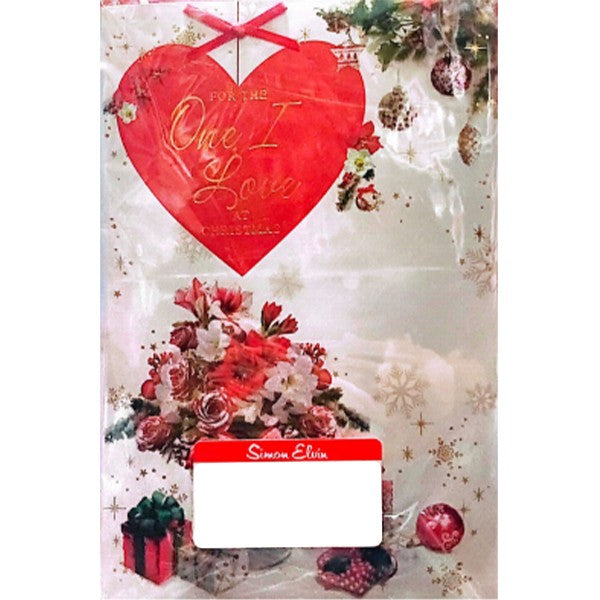 Front - Simon Elvin One I Love Christmas Card (Pack of 6)