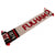 Front - Fulham FC Nero Knitted Winter Scarf