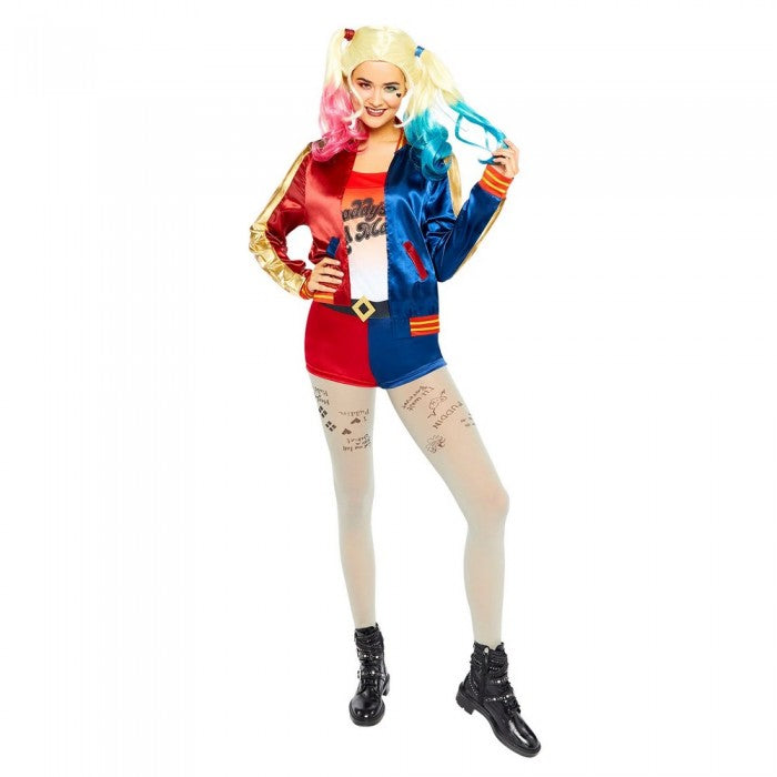 Front - Harley Quinn Childrens/Kids Costume