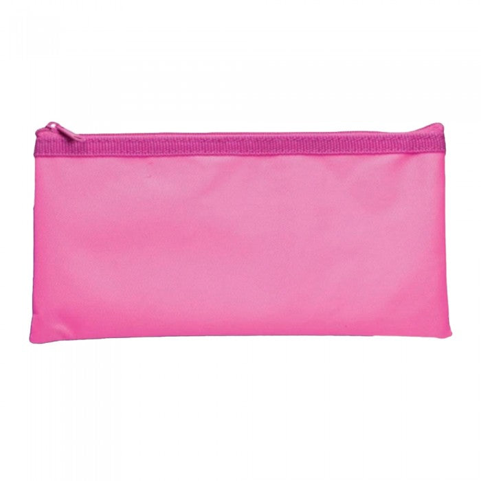 Front - Tiger Nylon Flat Pencil Case