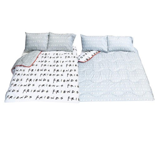 Front - Friends Reversible Coverless Duvet