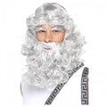 Front - Smiffys Mens Zeus Wig Set