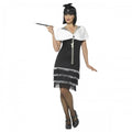 Front - Smiffys Womens/Ladies Flapper Costume Set