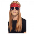 Front - Smiffys Mens 90s Rocker Costume Accessory Set