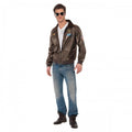 Front - Top Gun Unisex Adult Costume Jacket