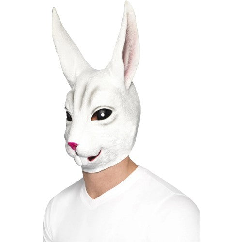 Front - Smiffys Unisex Adult Rabbit Mask