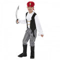 Front - Smiffys Childrens/Kids Pirate Costume Set