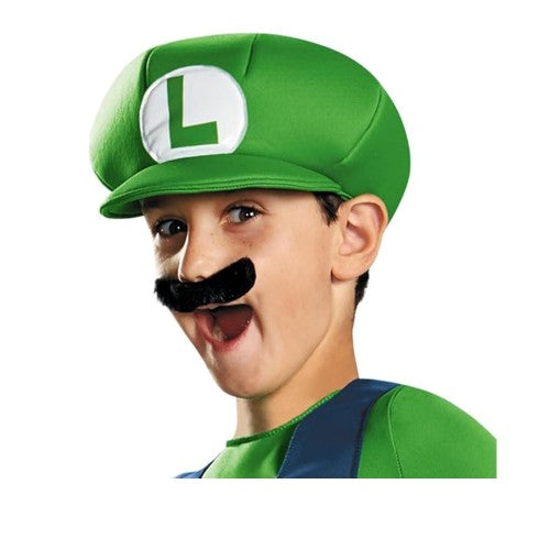 Front - Super Mario Boys Luigi Costume Set