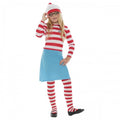 Front - Wheres Wally? Girls Wenda Costume Set