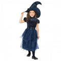Front - Smiffys Girls Deluxe Midnight Witch Costume