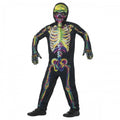 Front - Smiffys Childrens/Kids Skeleton Glow In The Dark Costume Set