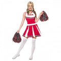 Front - Smiffys Womens/Ladies Cheerleader Costume