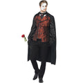 Front - Smiffys Mens Dark Opera Masquerade Costume Set