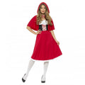 Front - Red Riding Hood Womens/Ladies Costume Set