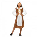 Front - Smiffys Girls Tudor Costume Set