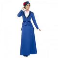 Front - Smiffys Womens/Ladies Victorian Nanny Plus Costume Set