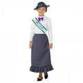 Front - Smiffys Girls Victorian Suffragette Costume Set
