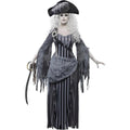 Front - Smiffys Womens/Ladies Deluxe Ghost Ship Princess Costume Set