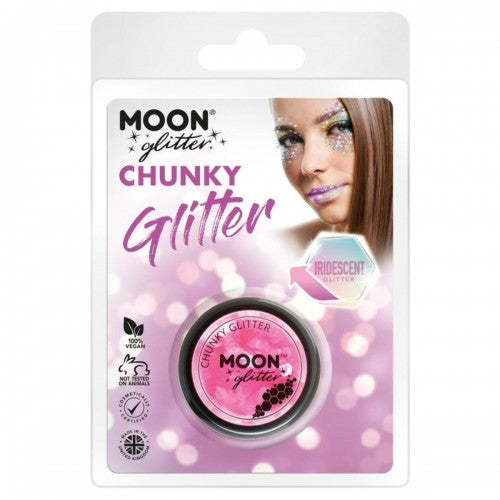 Orange - Front - Moon Glitter Chunky Iridescent Glitter