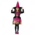 Front - Smiffys Girls Witch Sunset Costume Set