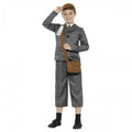 Front - Smiffys Boys WW2 Evacuee Costume Set