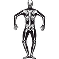 Front - Smiffys Unisex Adult Skeleton Costume Skinsuit