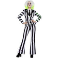 Front - Beetlejuice Womens/Ladies Costume